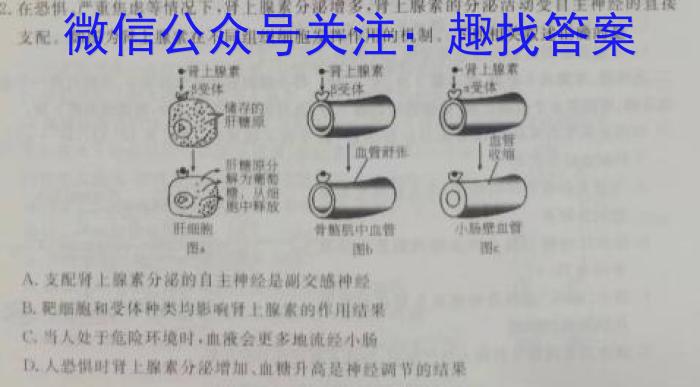 江西省2022-2023学年度九年级阶段性练习(五)5生物