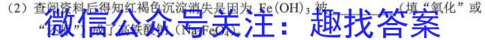 衡水金卷先享题·月考卷 2022-2023下学期高三一调考试(老高考)化学