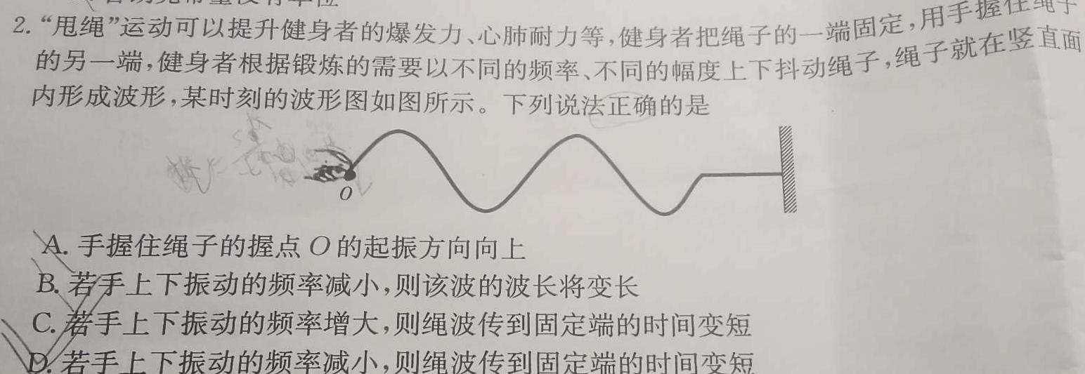 2023届山西高三年级2月联考-物理