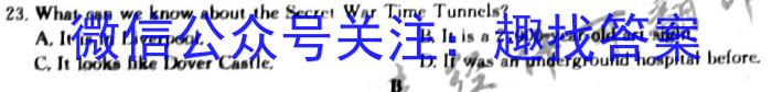 安阳一中、鹤壁高中、新乡一中2023届高三联考英语