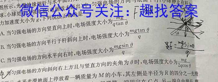 陕西省汉阴县2022~2023学年度八年级第一学期期末学科素养检测(2月)物理`