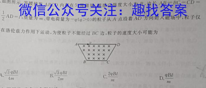 河南高一天一大联考2022-2023学年(下）基础年级阶段性物理.