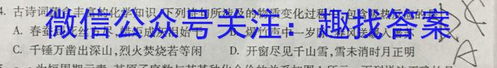 山西省2023届九年级第一学期双减教学展示（二）化学