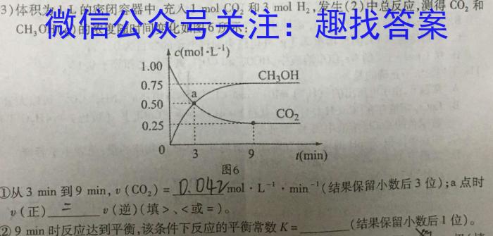 金寨县2024-2023学年度九年级第一学期期末质量监测化学