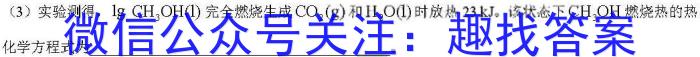 百师联盟 2023年高一开年摸底联考化学