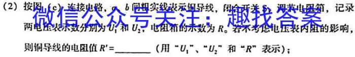 宣城市2022-2023学年度高二第一学期期末调研测试物理.