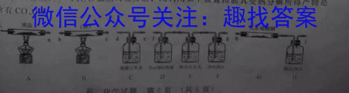 2023届陕西省九年级期末教学质量检测(23-CZ84c)化学