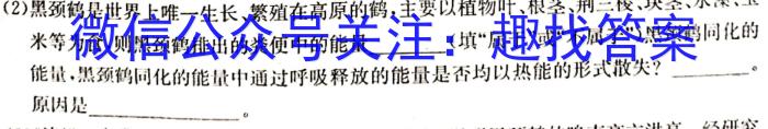 河南省2022-2023学年下期高三名校联考（三）生物