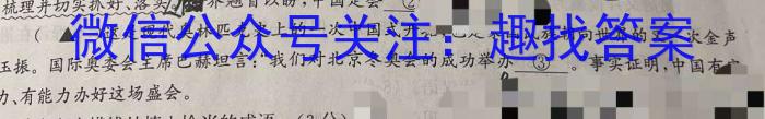 百校联赢·2023安徽名校大联考一语文