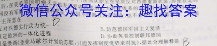 江西省2024届八年级上学期第四阶段练习&政治