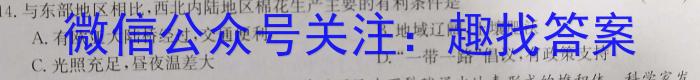 树德中学高2023届高三2月模拟检测试题地理