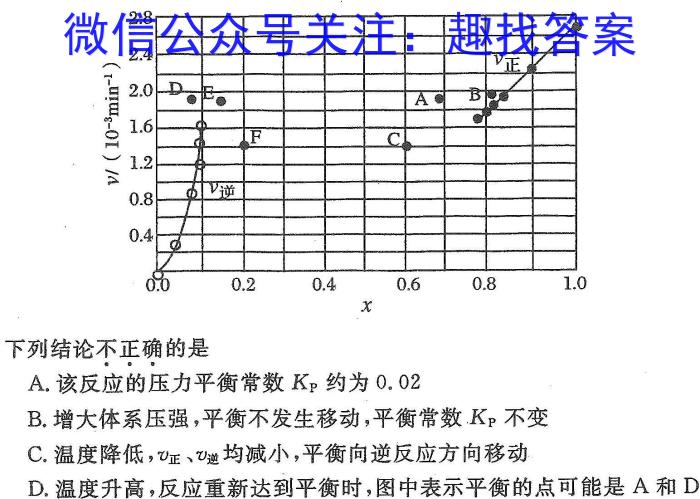 青海省2022~2023学年度高二第一学期大通县期末联考(232377Z)化学