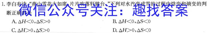 河南省2022-2023学年度九年级综合素养评估（五）（PGZX B HEN）化学