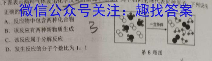 青海省2022~2023学年度高一第一学期大通县期末联考(231377Z)化学