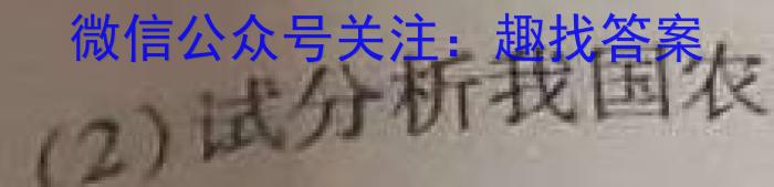 青海省2024~2023学年度高二第一学期大通县期末联考(232377Z)&政治