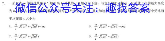 江西省2023年初中学业水平模拟考试（二）物理.