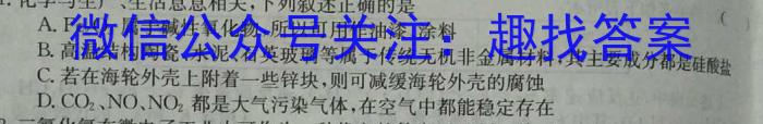 湖南省益阳市2022年高一年级下学期期末质量检测化学