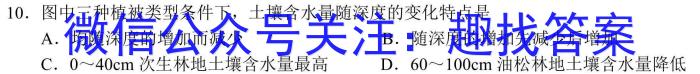 吉林省长春市九台区2024届八年级学业质量调研检测地理.