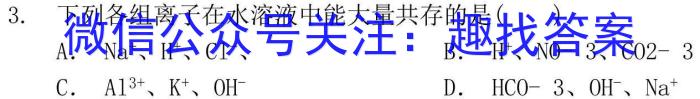 张掖市2022-2023学年高三下学期第一次全市联考化学