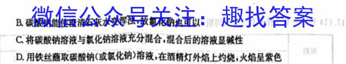 蒙城县2022-2023年度七年级第一学期义务教育教学质量检测(2月)化学