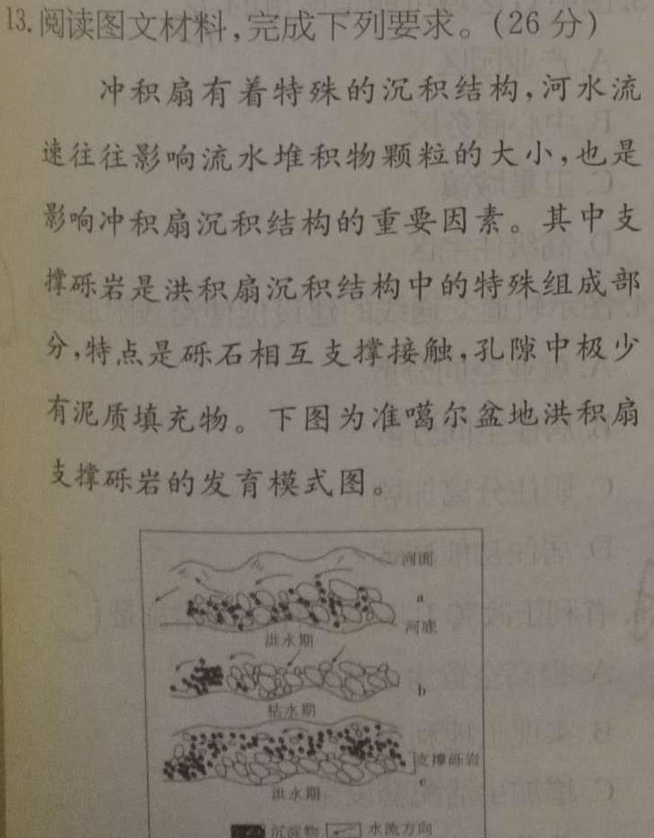 衡中文化 2023年普通高等学校招生全国统一考试·调研卷(五)5地理试题及答案