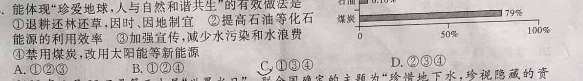 2023届邕衡金卷高三第三次适应性考试地理