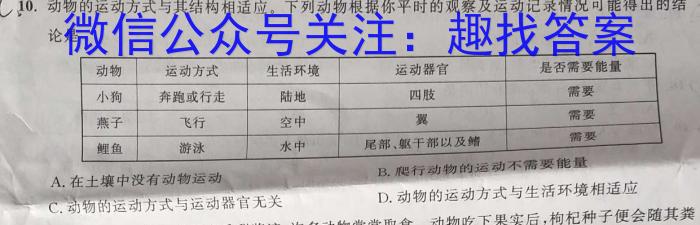 四川省乐山市高中2025届第一学期教学质量检测(2023.02)生物