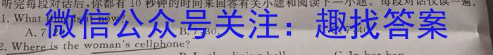 甘肃省武威市2023届高三年级2月联考英语