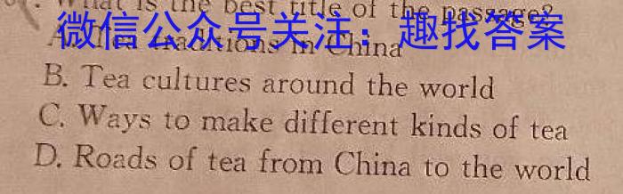 2023年陕西省初中学业水平考试全真模拟（二）英语