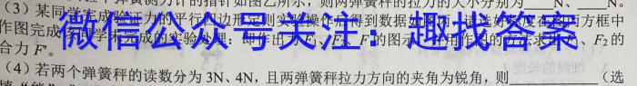 陕西省汉阴县2022~2023学年度八年级第一学期期末学科素养检测(2月).物理