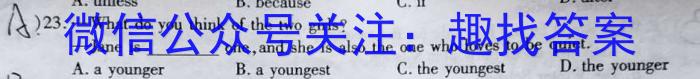 安徽省2023届九年级第一学期期末质量监测英语