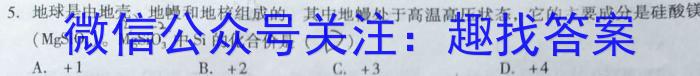 陕西省2022-2023学年上学期高一期末质量监测化学