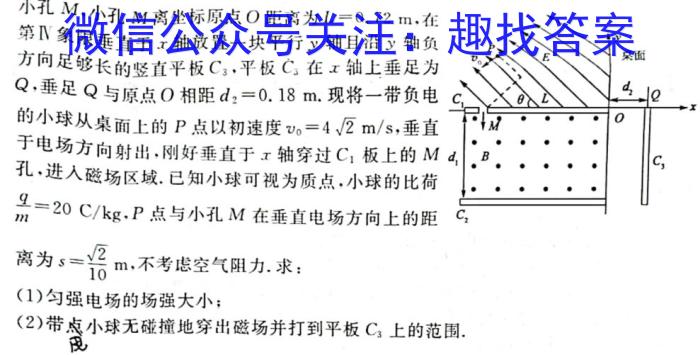 2023年全国高考冲刺压轴卷(三)3物理`