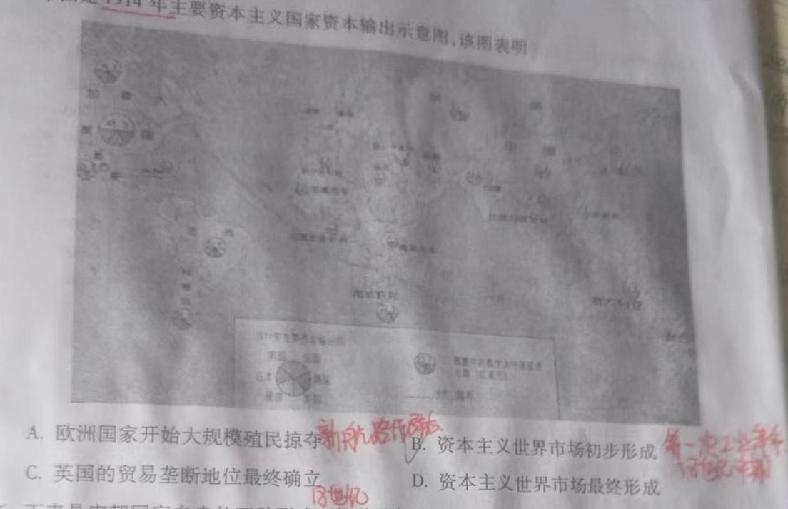 2023届名校之约高三新高考考前模拟卷(六)6历史