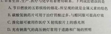2023年陕西省初中学业水平考试全真模拟（一）化学