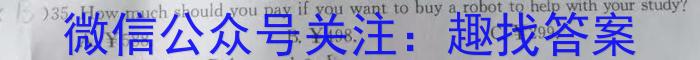 陕西省西安市2023届九年级模拟检测卷（22-02-CZ85c·金卷（一））英语试题