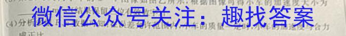 山东省2022-2023学年第二学期九年级区域联考f物理