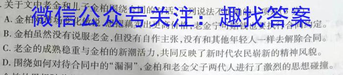 江西省吉安市十校联盟2022-2023学年九年级第二学期期中联考政治1
