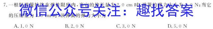 【省份未知】2023年初中毕业班学业考试模拟试题.物理