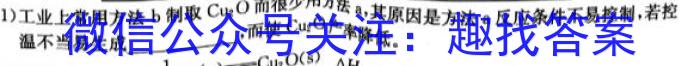 山西省2023届九年级考前适应性评估（一）（6LR）化学