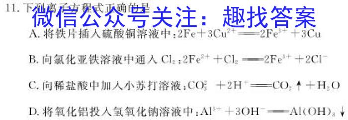 2024届云南高二年级3月联考化学