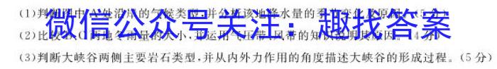 2023年陕西省铜川市中考模拟预测卷s地理