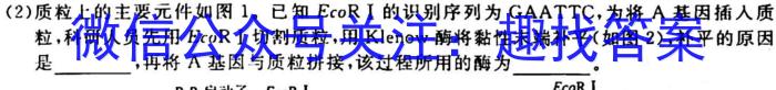 陕西省2023届九年级2月联考（23-CZ69c·金卷一）生物