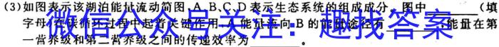 2023年邵阳市高三第二次联考试题卷(3月)生物试卷答案
