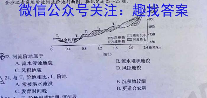 2023届厦门质检二（厦门二检）s地理