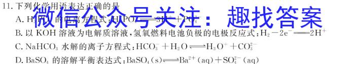 天一大联考·2023届高考冲刺押题卷（四）化学