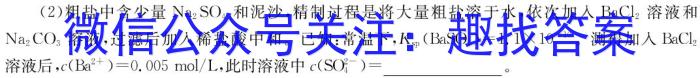 江西省2023年初中学业水平模拟考试（三）化学