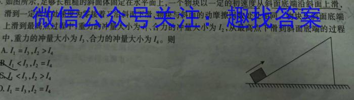江西省2022-2023学年九年级学业测评分段训练(五)5l物理