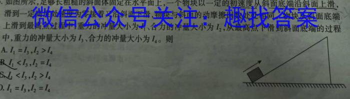 安徽省2023届九年级第一学期期末质量监测物理`