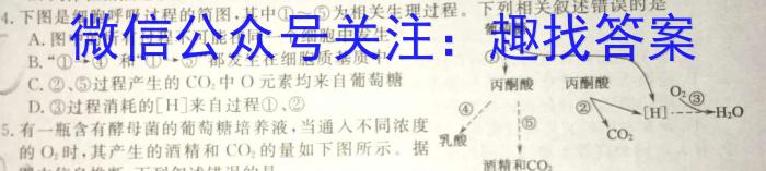 【山西一模】山西省2023届九年级第一次模拟考试生物